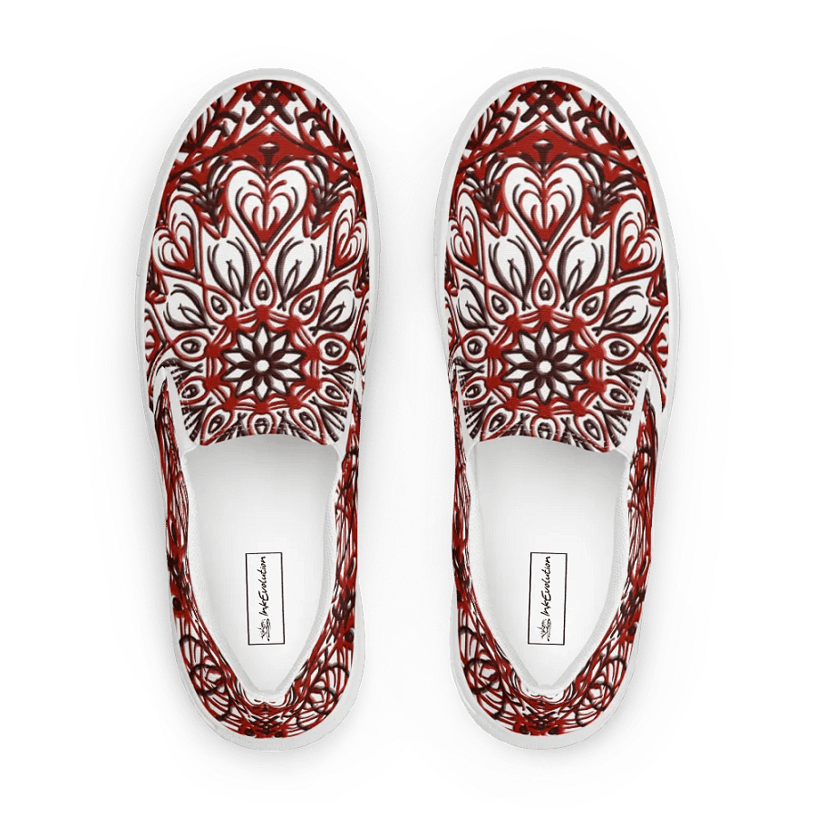 Floral Symmetry Slip-Ons product image (5)