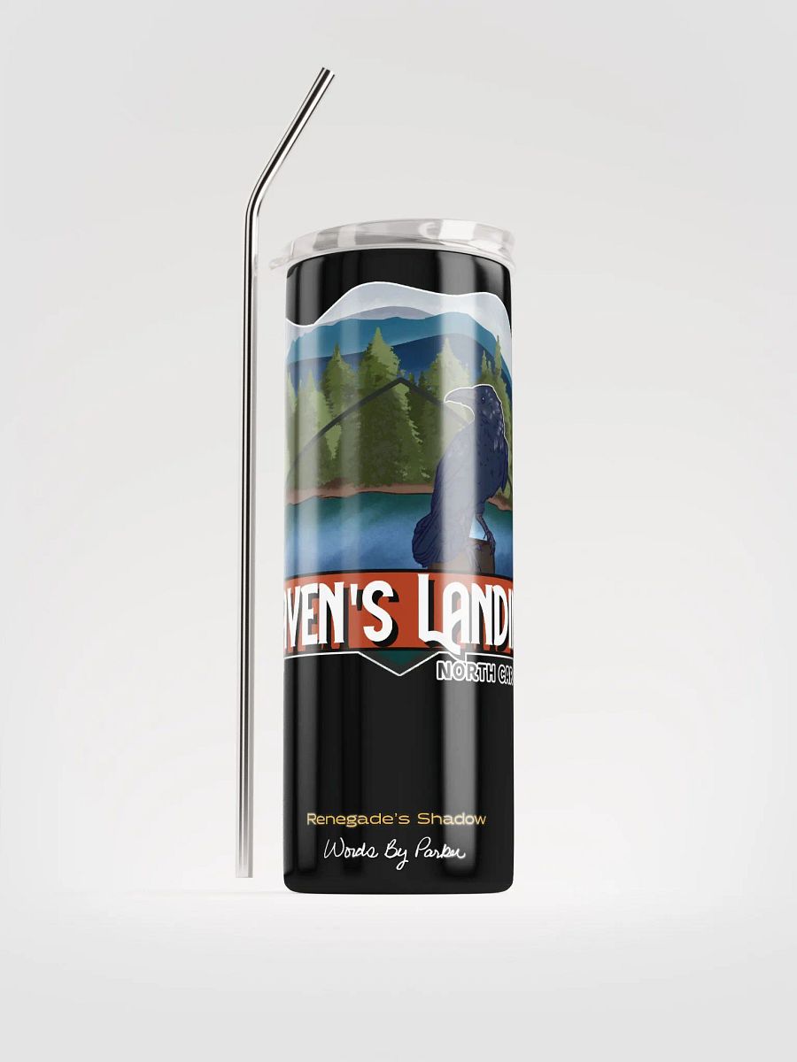 Raven's Landing Tumbler with Straw product image (1)
