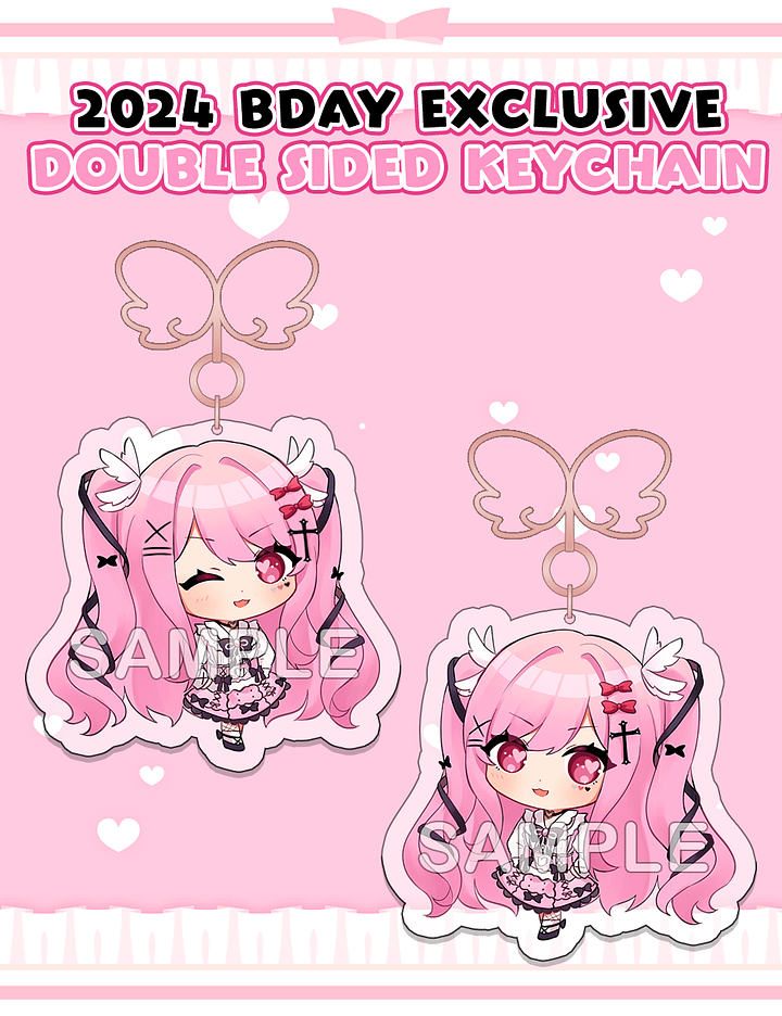 2024 Exclusive Tenshi Birthday Keychain (LIMITED EDITION) product image (1)