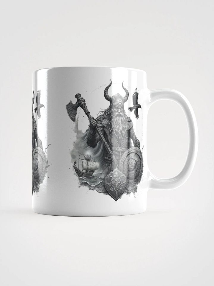 “Odin’s Legacy” Battle Mug – Forged Ceramic Strength product image (2)