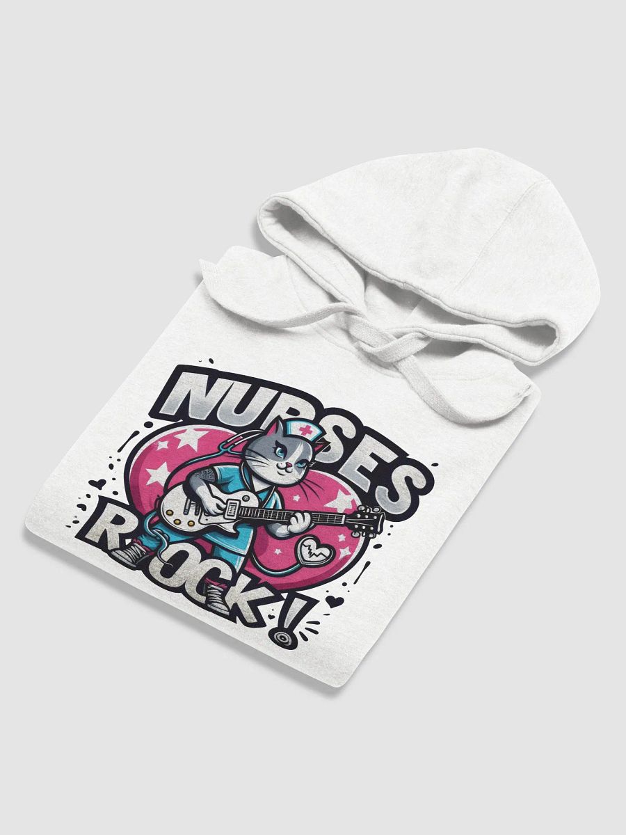 Nurse Rockstar Cat Hoodie product image (57)