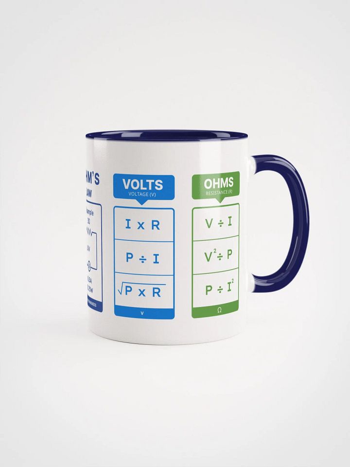 Electrical Formulas - Ceramic Mug Colorful Interior product image (11)