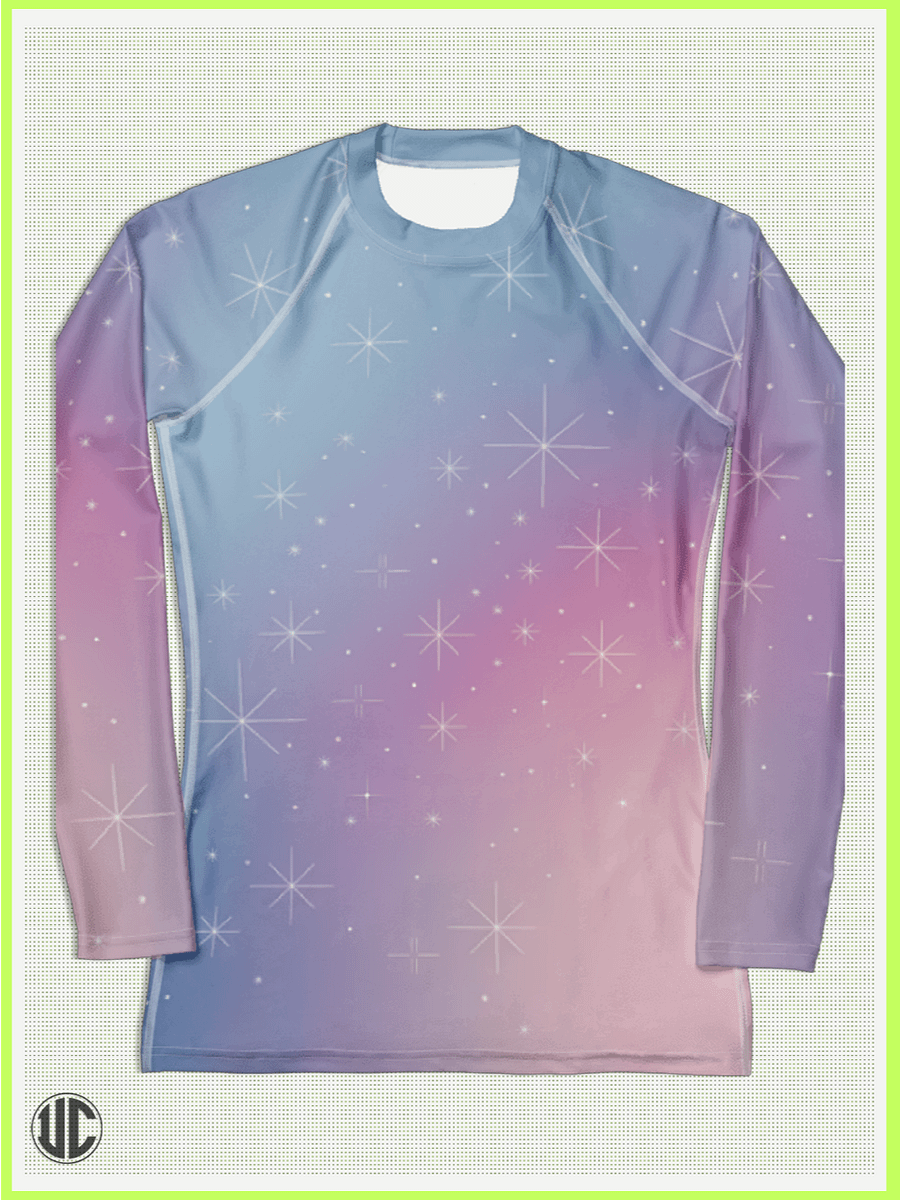 Sunset Constellations – Women’s Rash Guard product image (5)