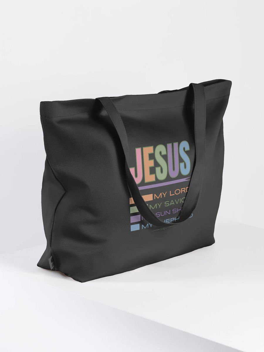 JESUS: My Lord, Savior, Sun Shine, Shepherd Eco Tote bag product image (2)