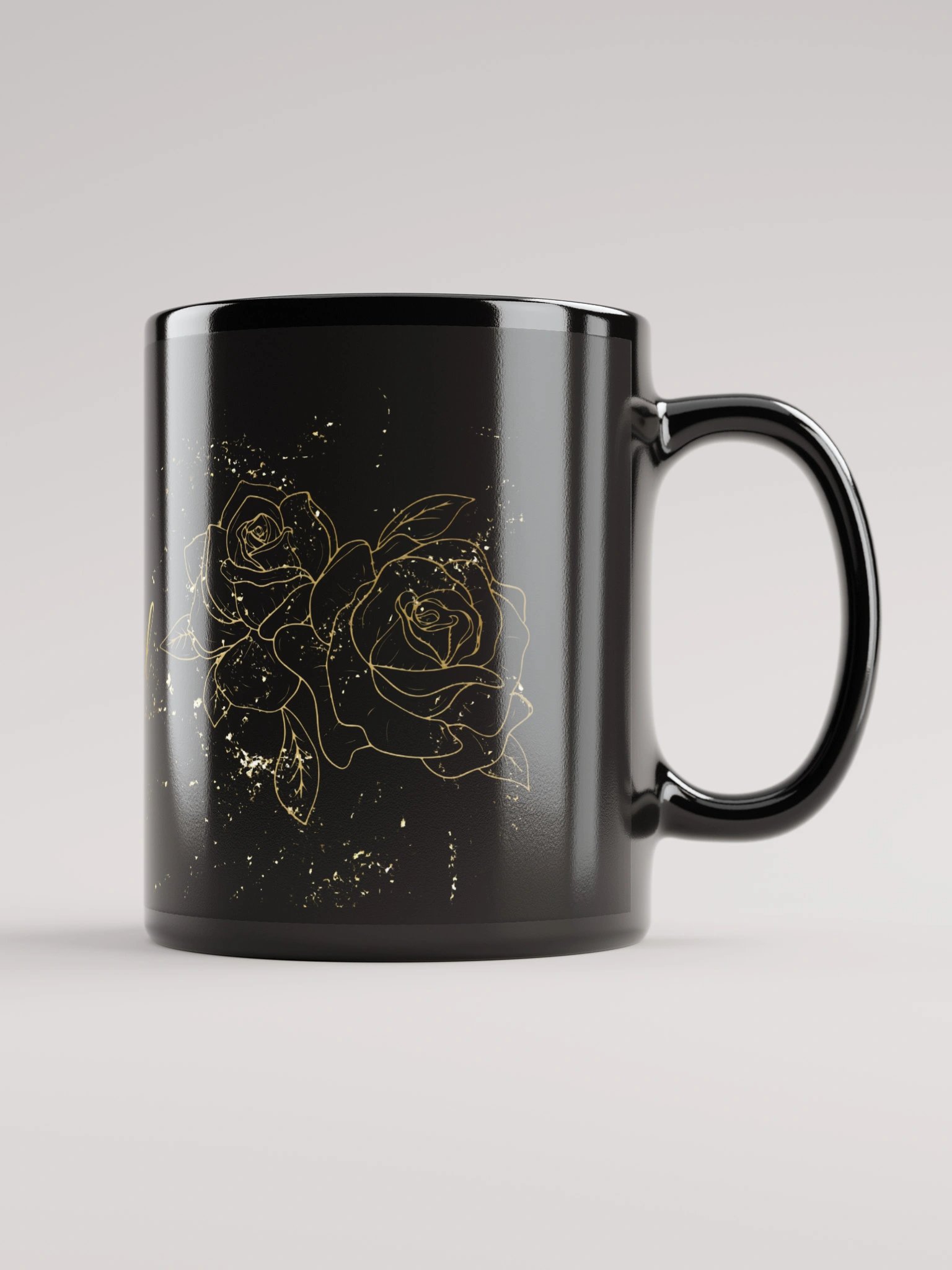 Gold Caramel Mug - Golden Rose Edition product image (2)