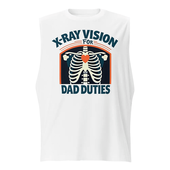 Dad Duties X-Ray Vision Muscle Tank product image (5)