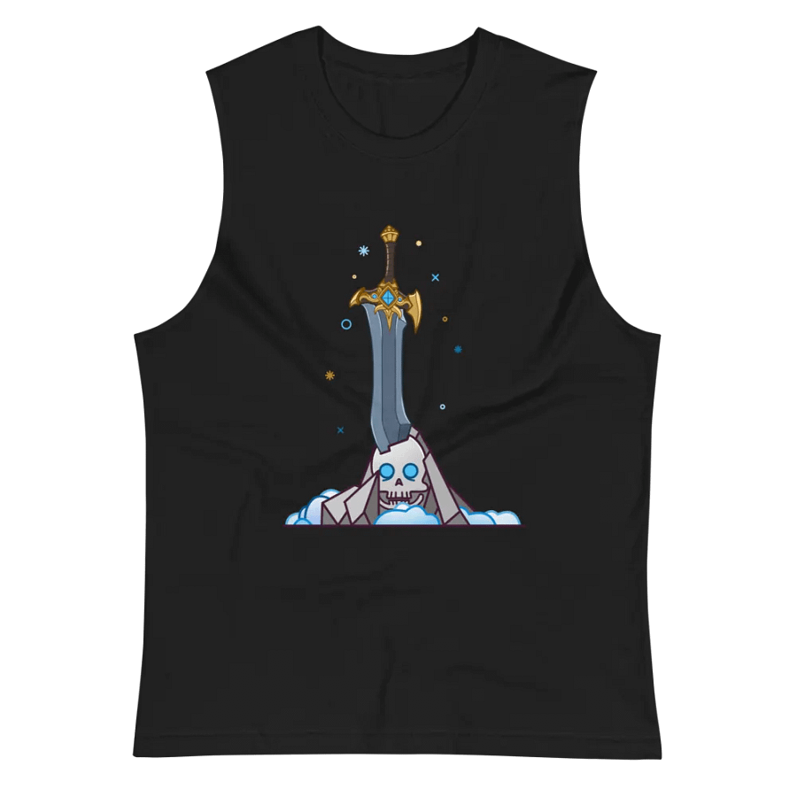 Sword in the Skull - Quel'Serrar Variation - Men's Style Muscle Tank product image (3)
