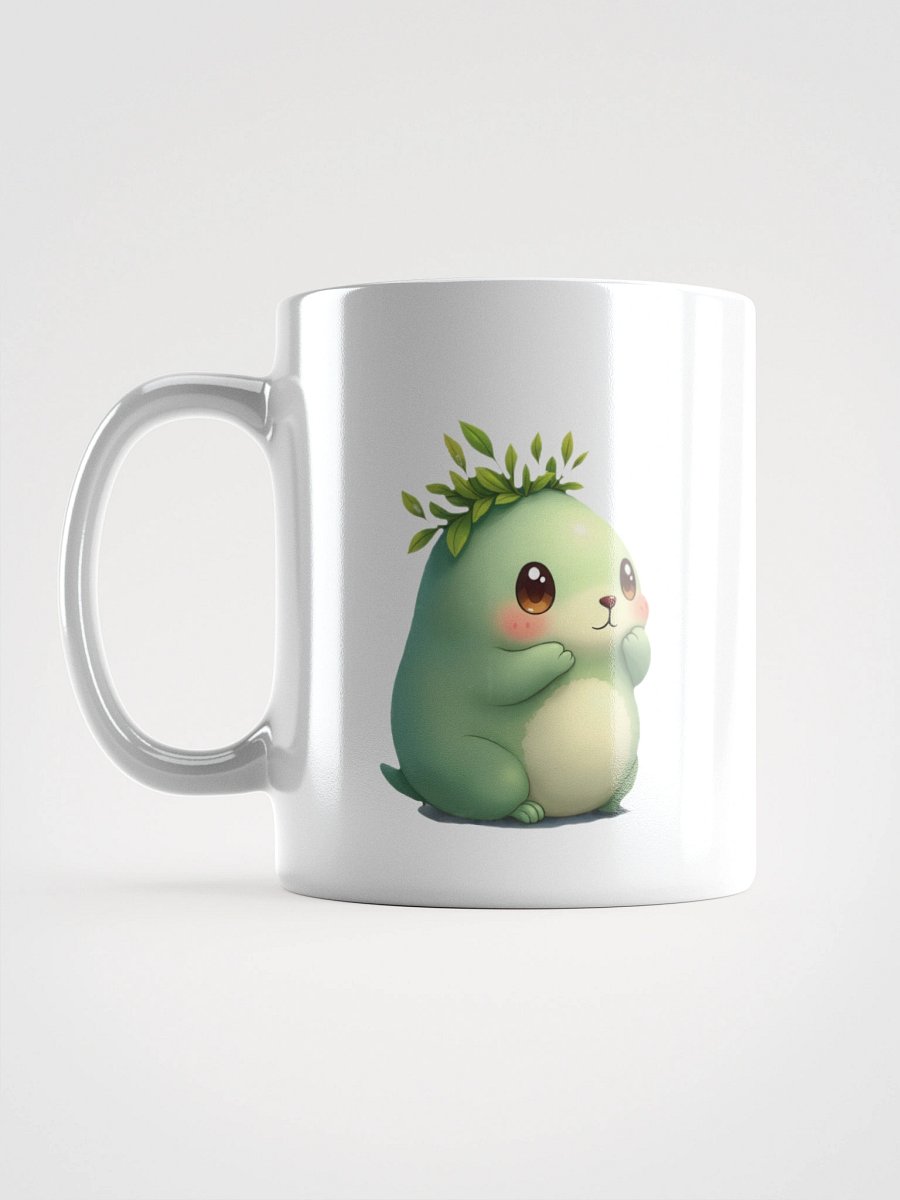 Whimsical Plant Creature White Glossy Mug product image (17)