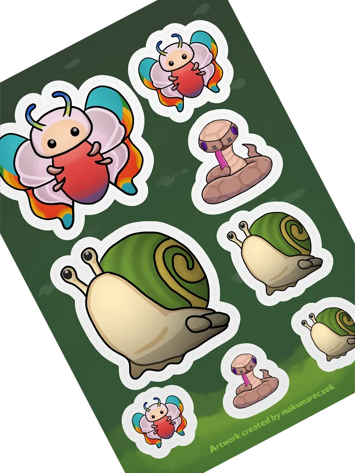 Palia Plushies Set - Kiss Cut Sticker Sheet product image (2)