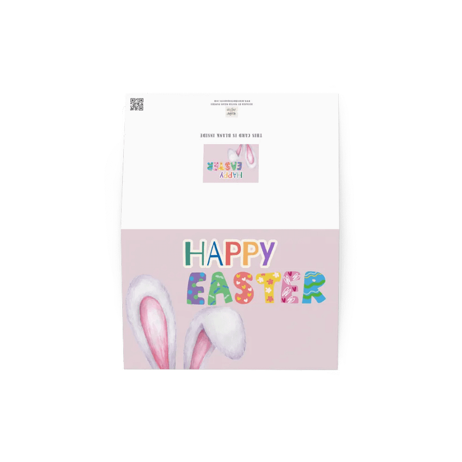Cute Happy Easter Greeting Card product image (3)