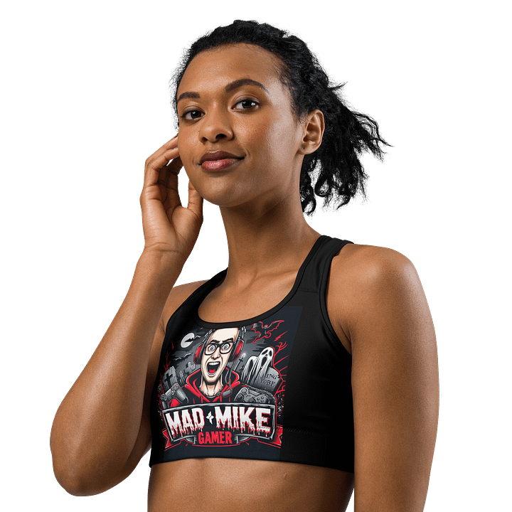 Scream Queen Gamer Sports Bra product image (2)