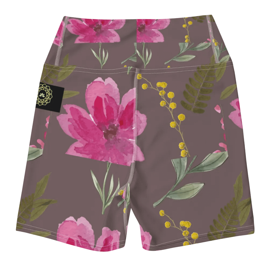 Blossom Harmony Yoga Shorts product image (6)