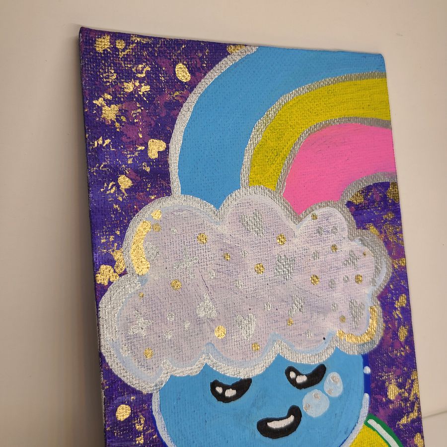 Dream 4x6 painting on canvas product image (3)