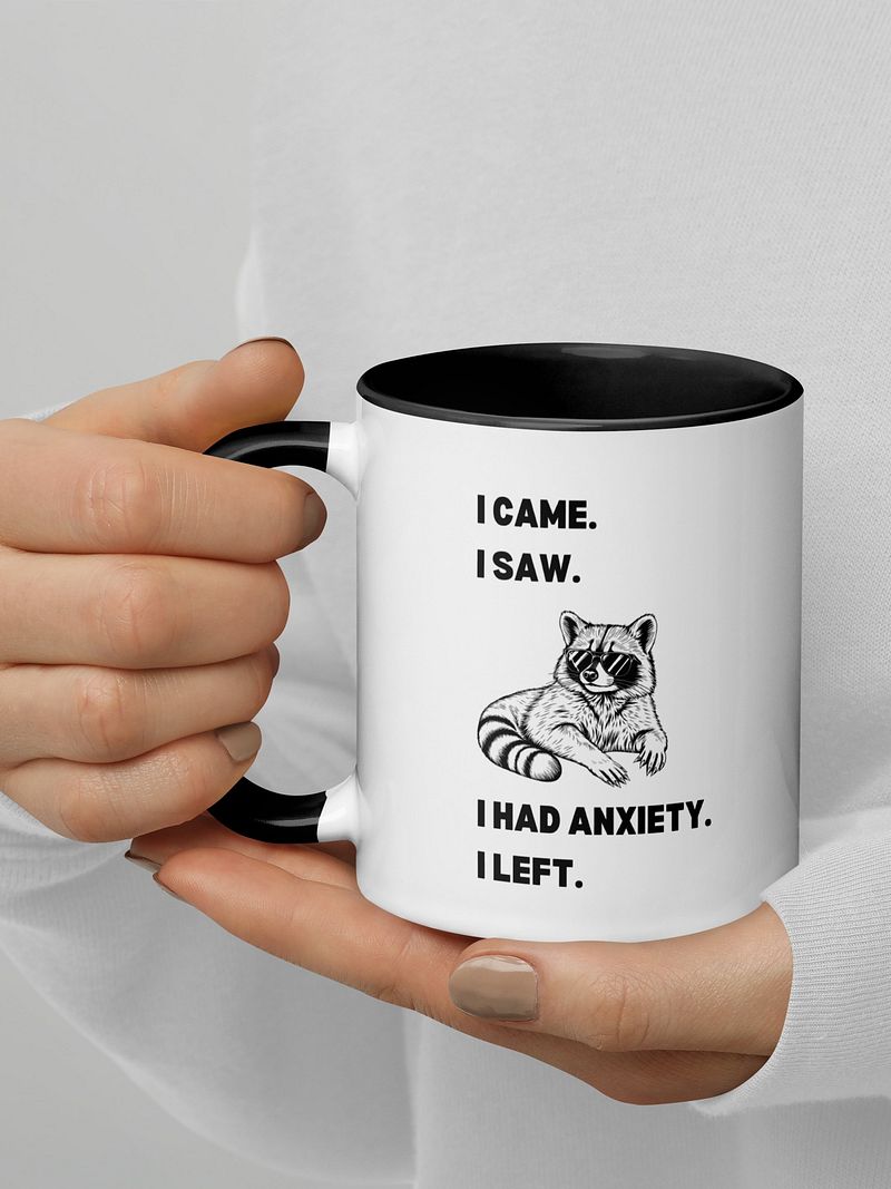Shady Raccoons Ceramic Mug