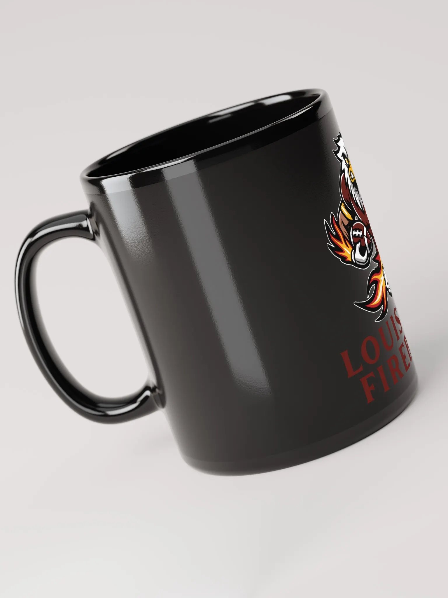 Louisville Firebirds Black Mug product image (3)