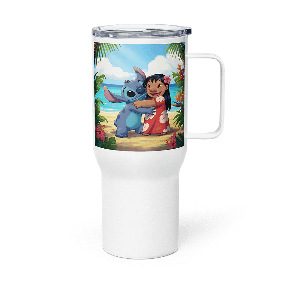 Travel Mug with a Handle Disney's Lilo & Stitch product image (3)