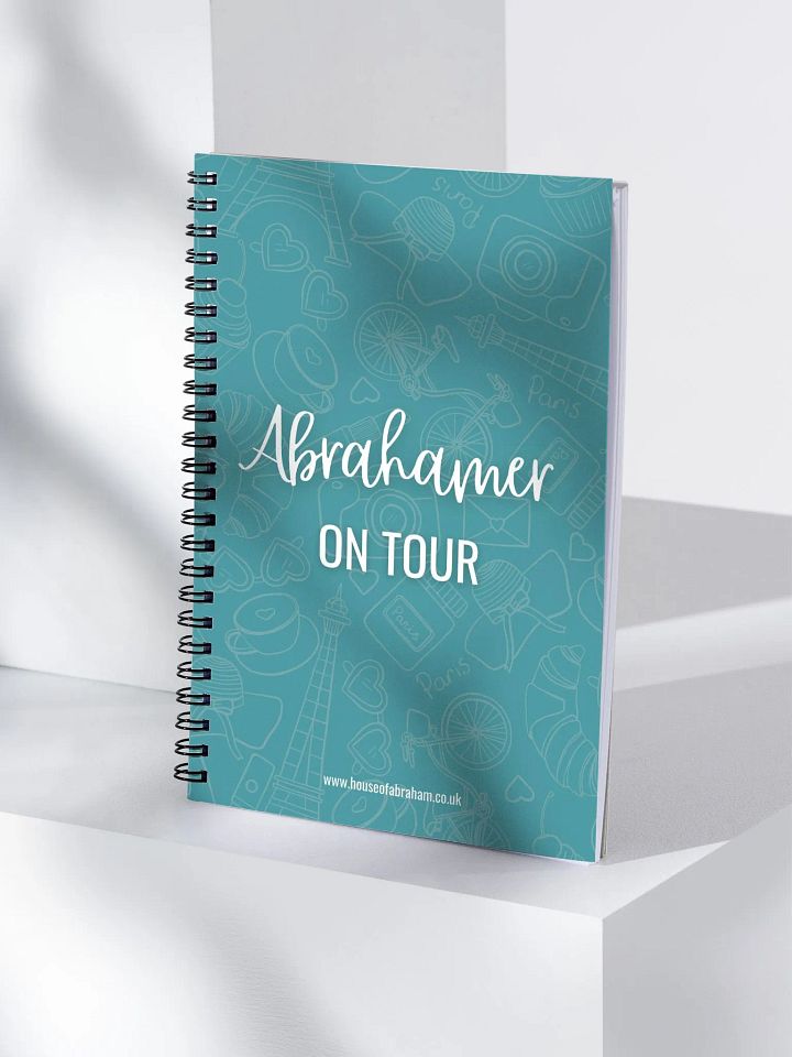 Abrahamer On Tour - Teal Notebook product image (2)
