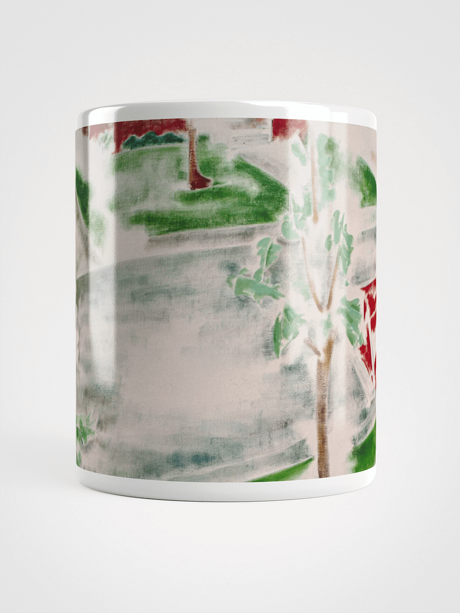 On the Road with No Memories White Glossy Mug product image (5)