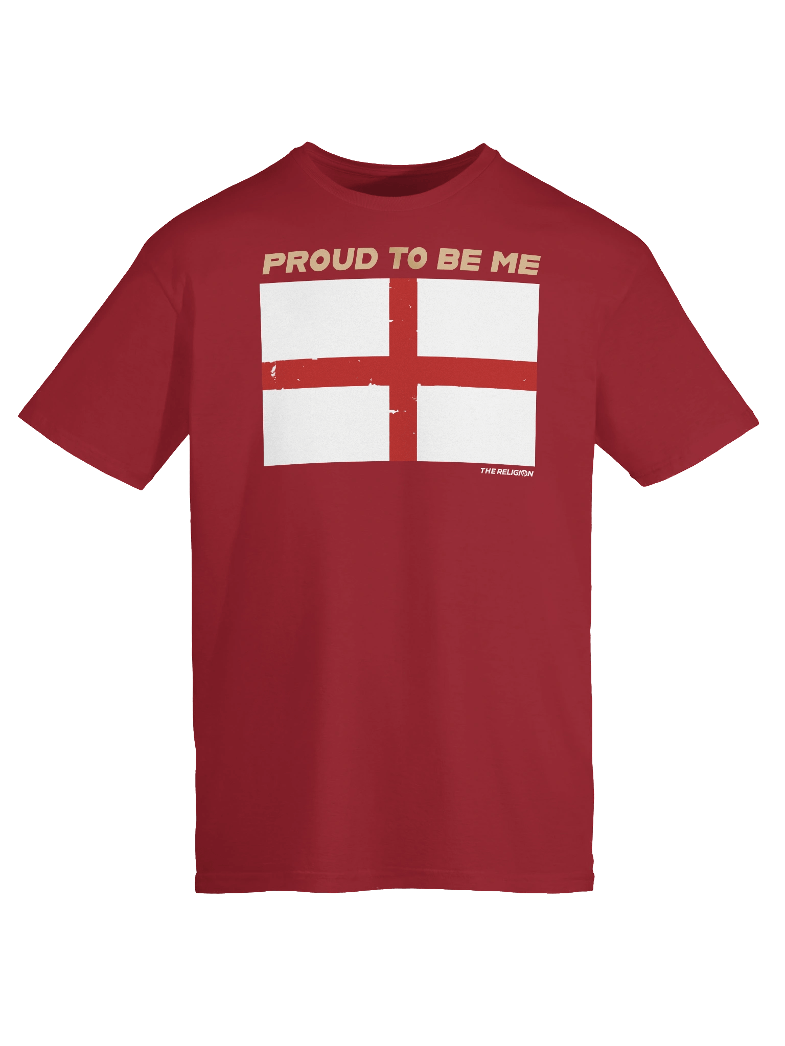 St George's Flag Proud To Be Me Unisex T-Shirt product image (9)