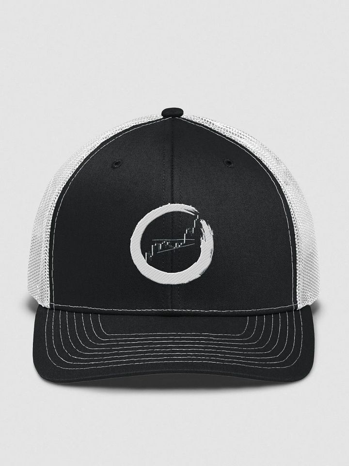 Trucker Hat (Black & White) product image (1)