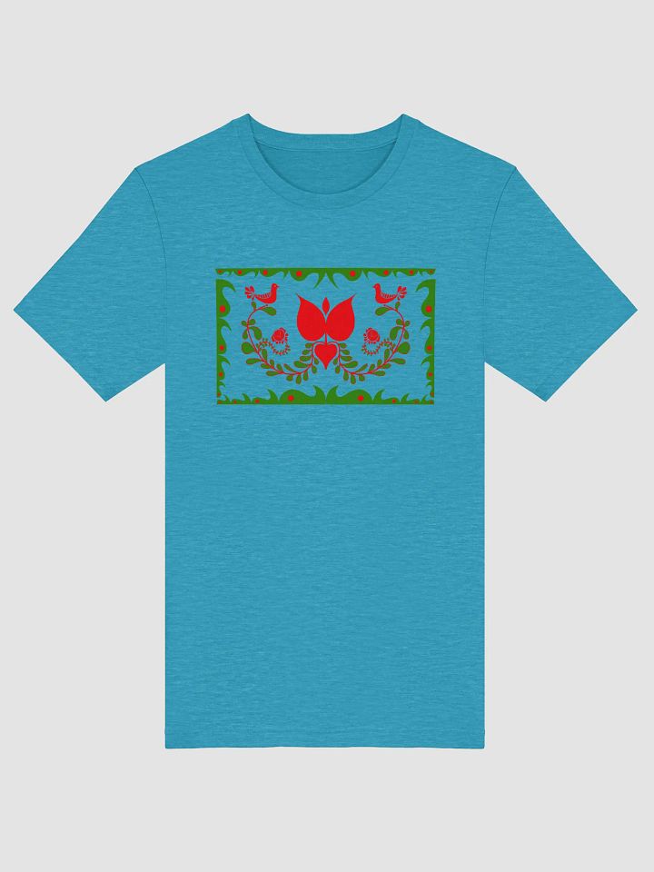Hungarian Folk-Inspired Symmetry T-Shirt product image (1)