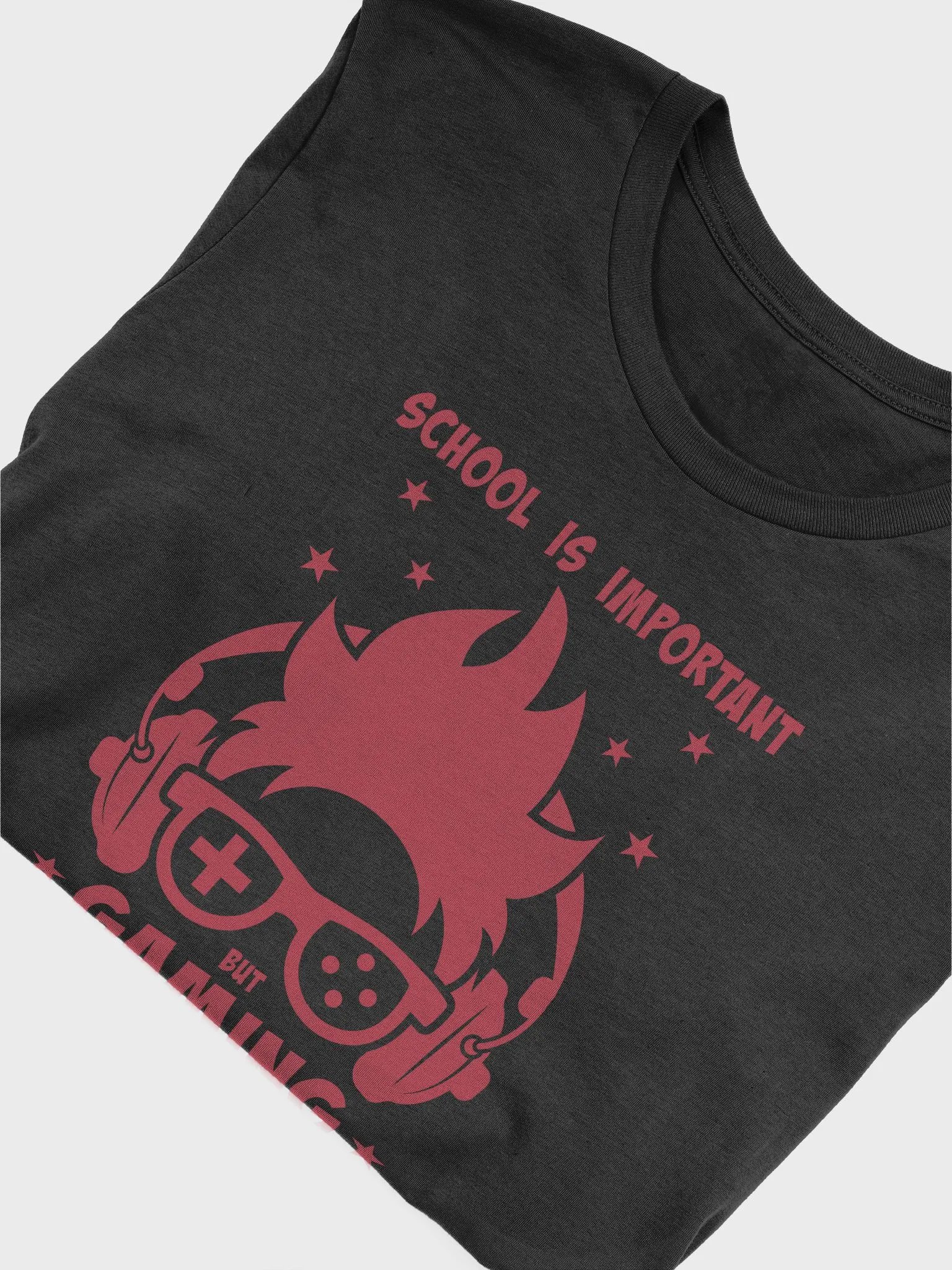 School is Important But Gaming is Importanter Tee product image (3)