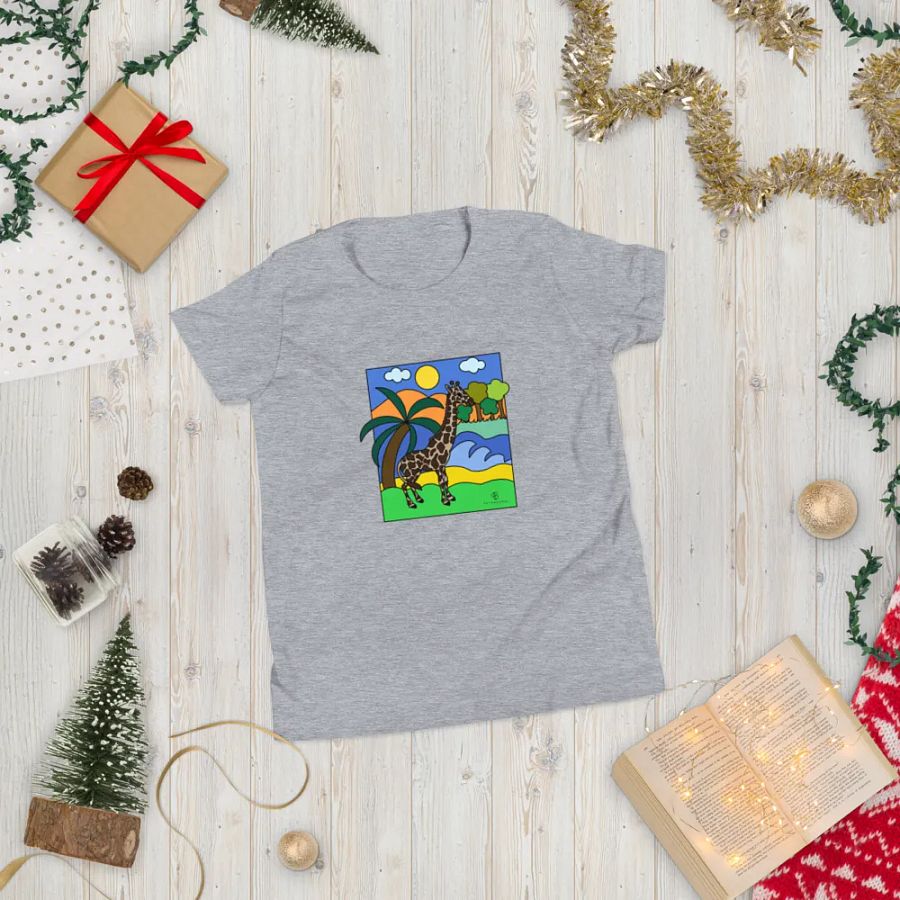 Safari Giraffe - Kids T-Shirt product image (5)