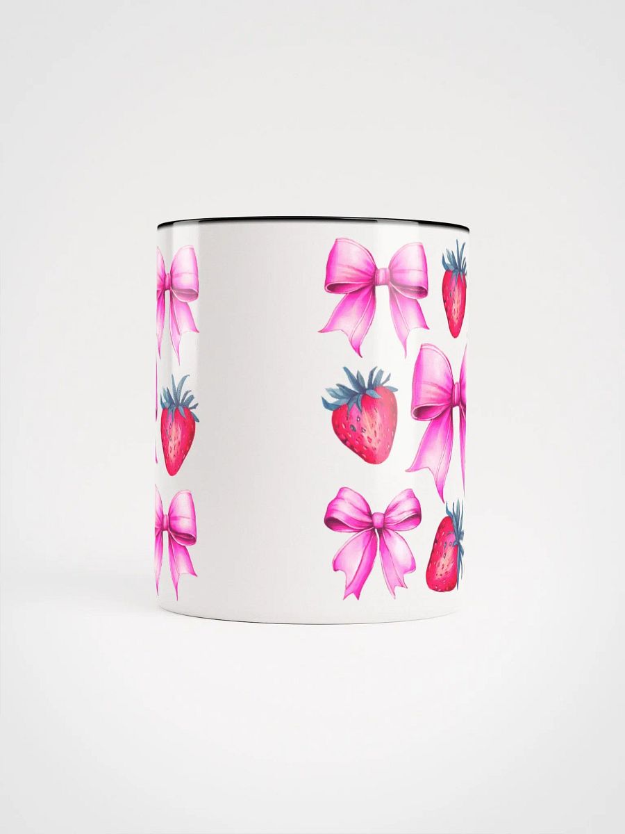 Strawberry Bow Elegance Ceramic Mug product image (44)