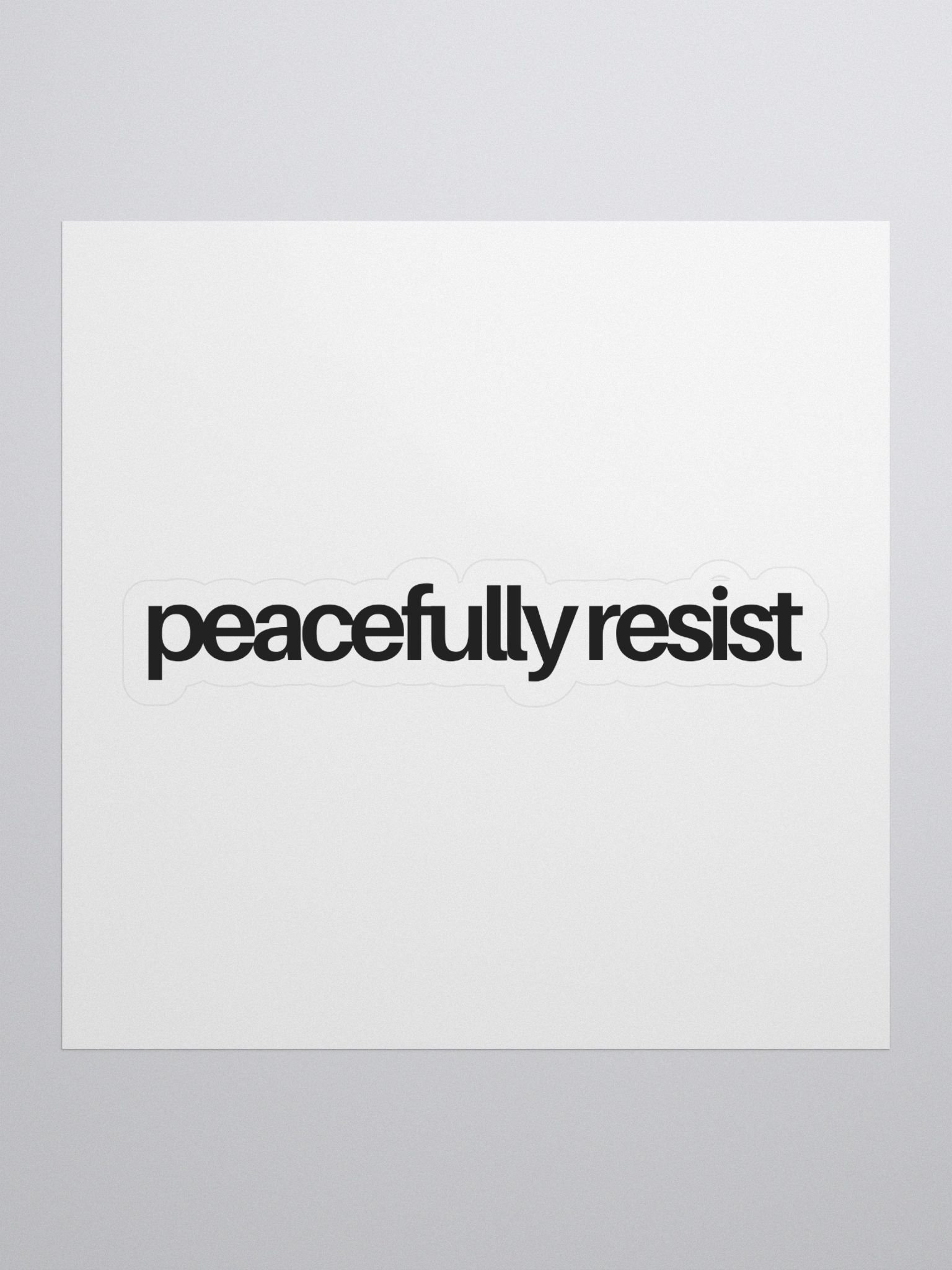 TMTS Peacefully Resist product image (1)