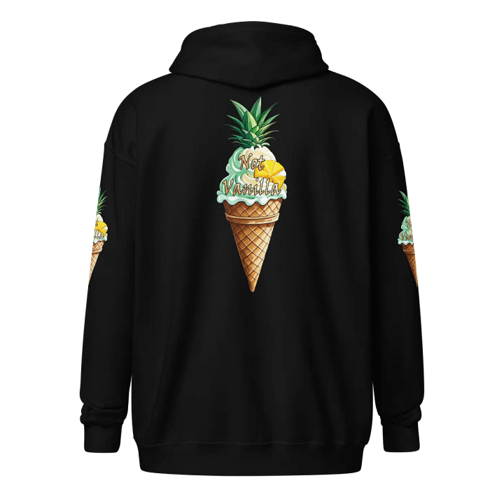 Not Vanilla Icecream cone zippy hoodie product image (1)