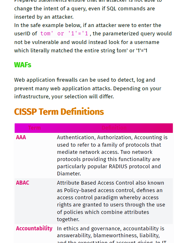 CISSP Study Notes (Unofficial) product image (5)
