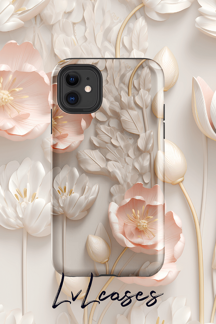 Romantic flowers iPhone case product image (2)
