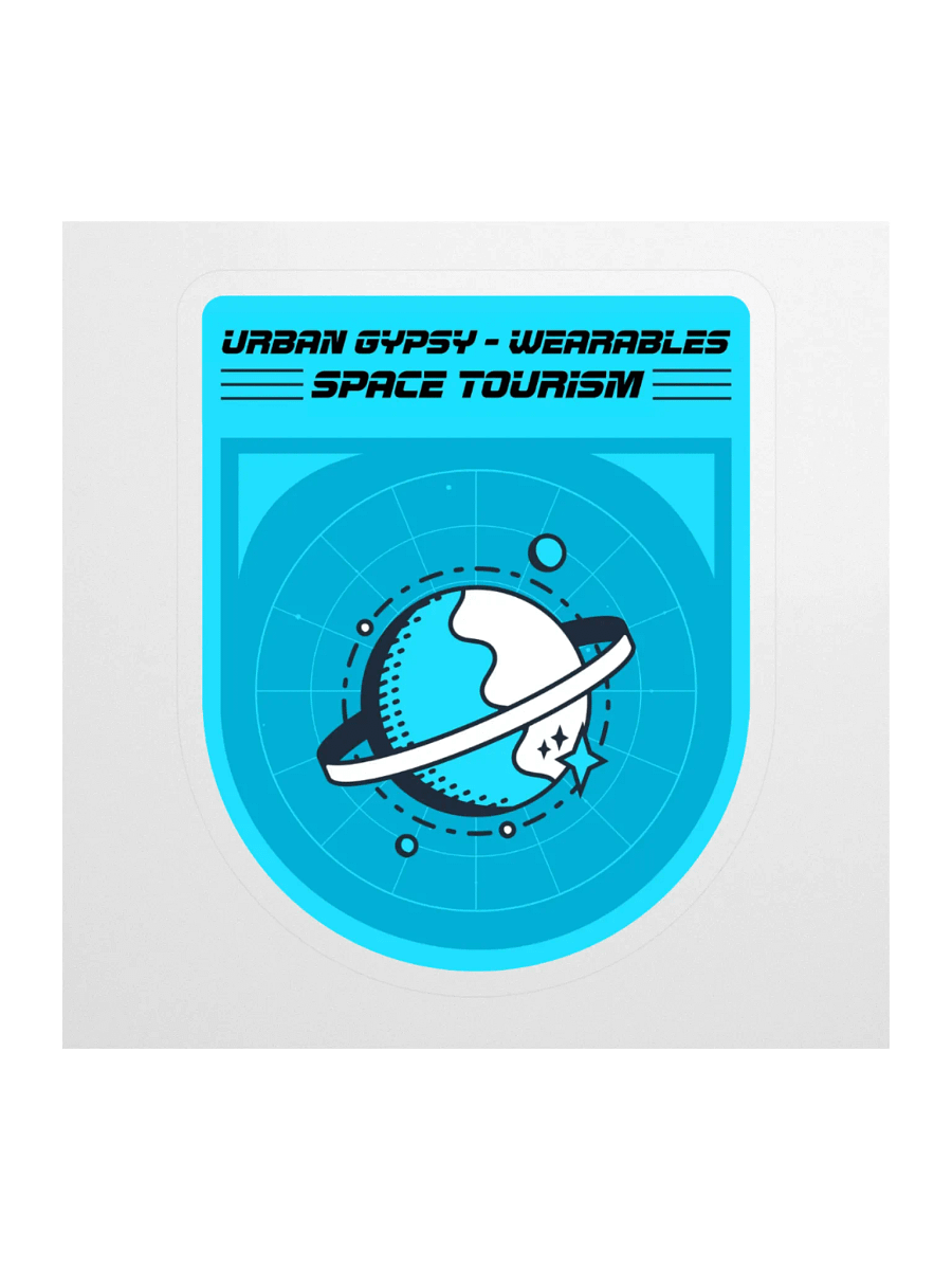 Space Tourism Kiss Cut Stickers product image (1)