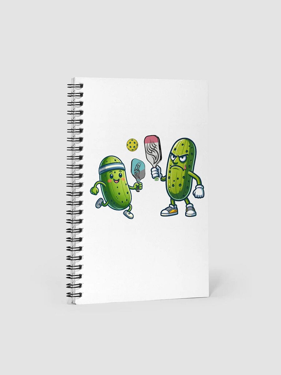 Pickleball Battle Pals Spiral Notebook product image (1)