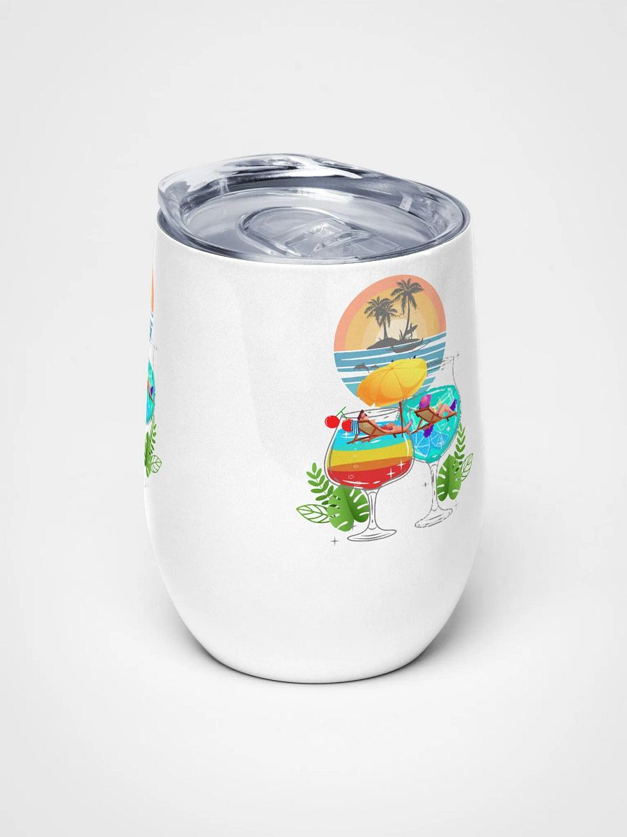 Tropical Paradise Wine Tumbler product image (5)