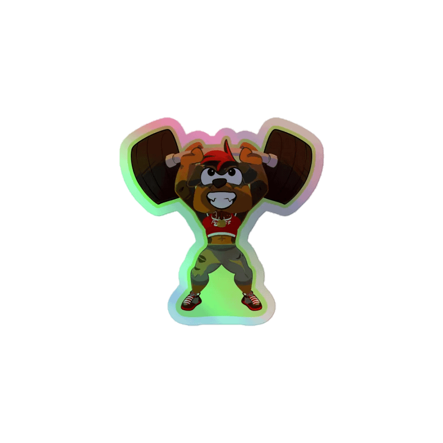 Ruby Workout Sticker Holo product image (1)