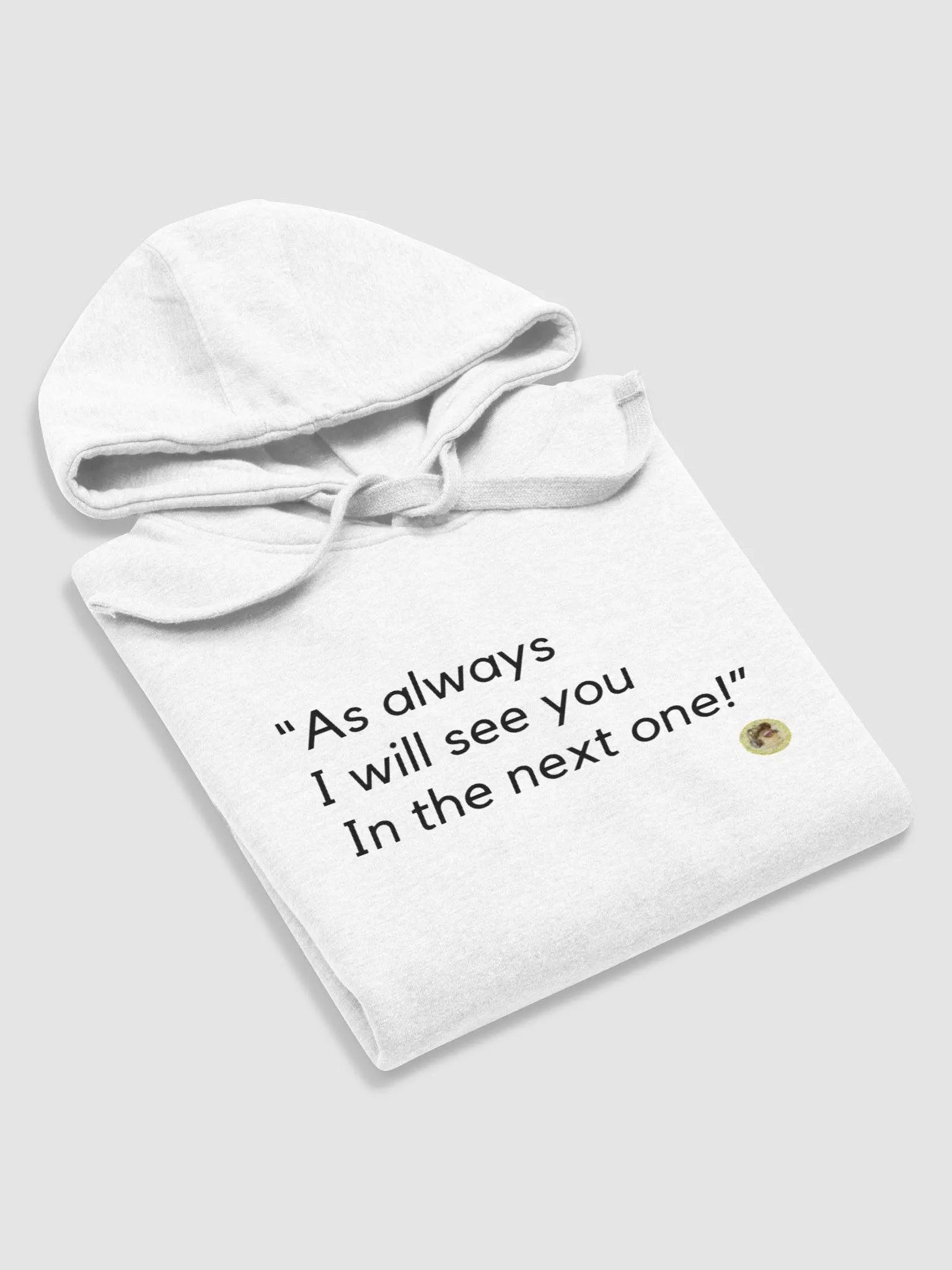 Outro (White) - Hoodie product image (5)