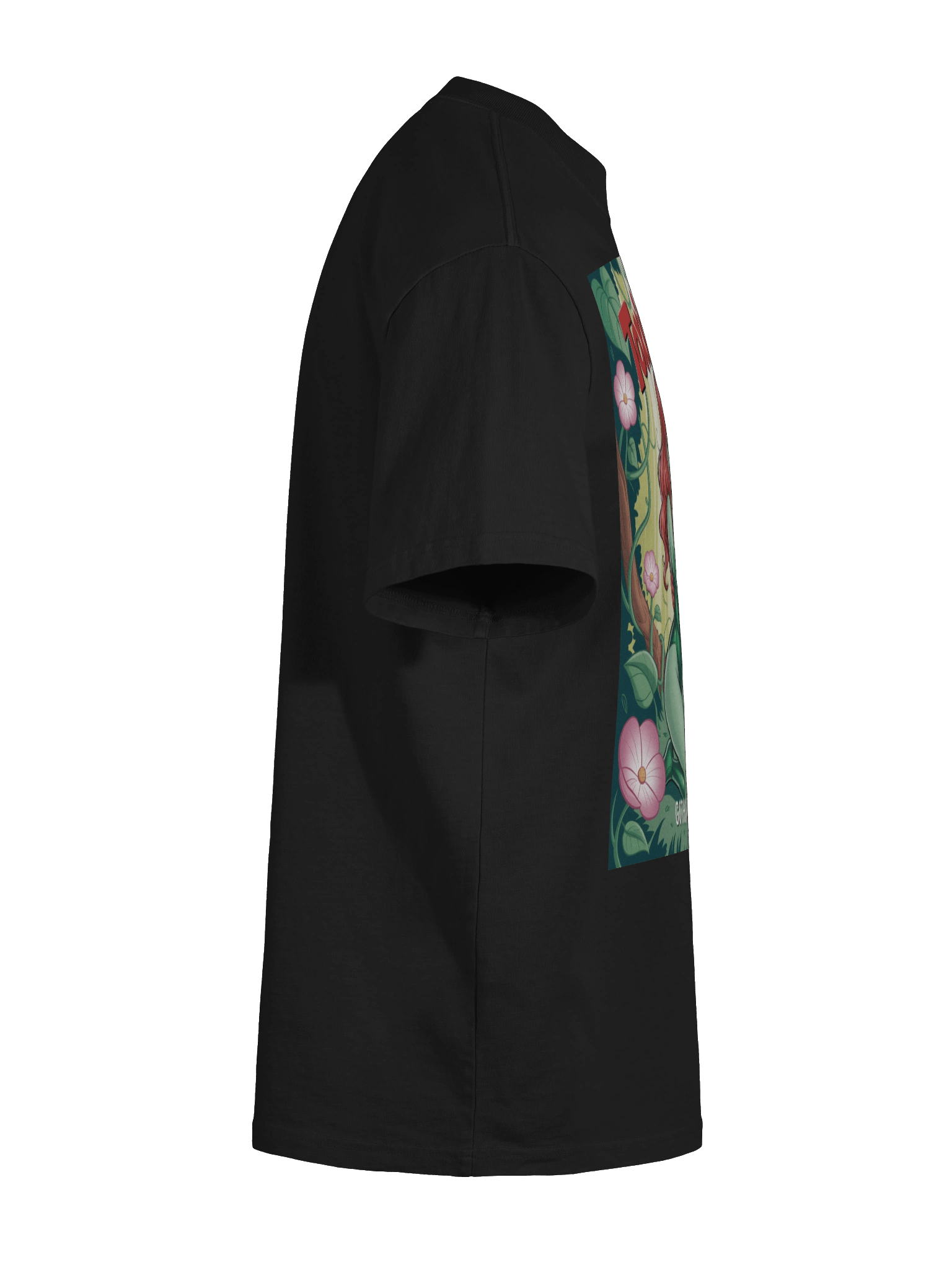 Toxic Besties: Poison Ivy & Harley Quinn Gotham Wildflowers Oversized Faded Unisex T-Shirt product image (11)