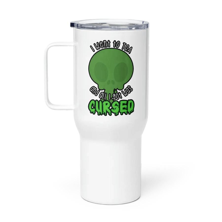 All I Got Was Cursed - Hunter - Travel Mug w/Handle product image (1)