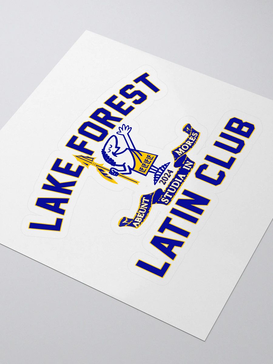 Lake Forest Latin Club Sticker product image (3)