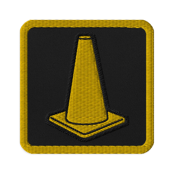 Cone Embroidered Patch product image (1)