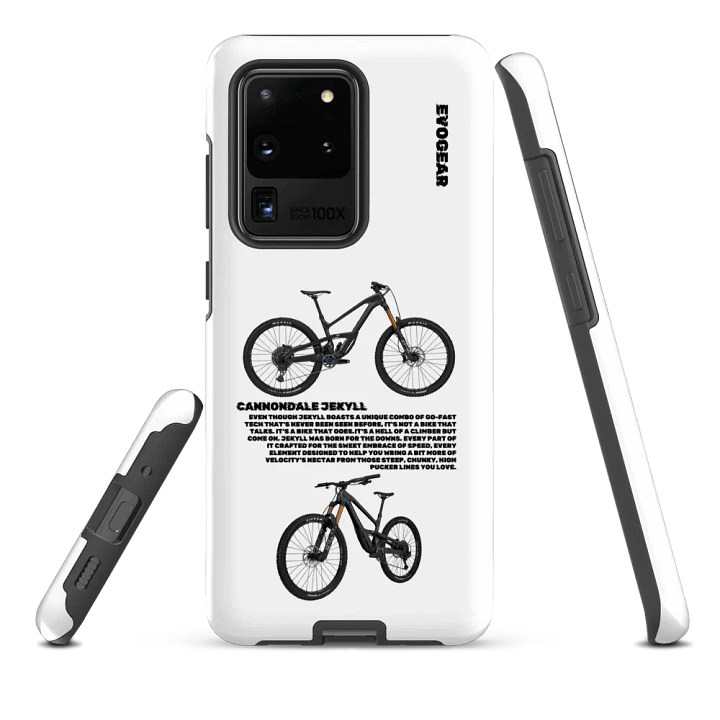 White Jekyll Samsung Case product image (2)