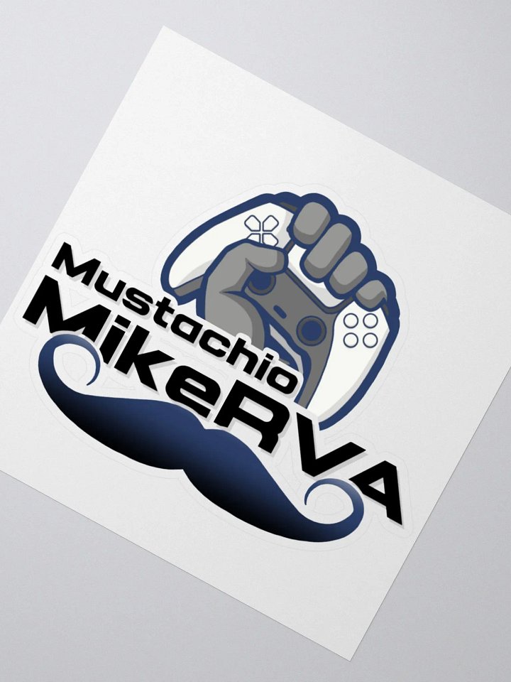 3x3 MustachioMikeRVA Sticker product image (2)