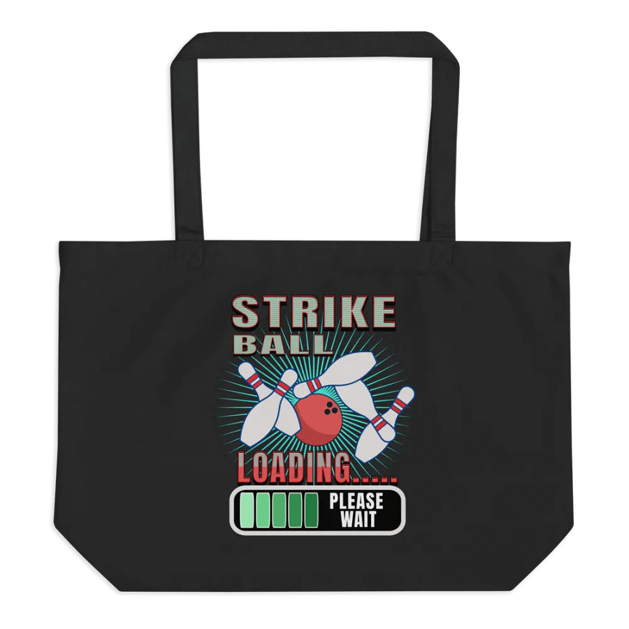 Strike Ball Loading Bowling Tote Bag product image (1)