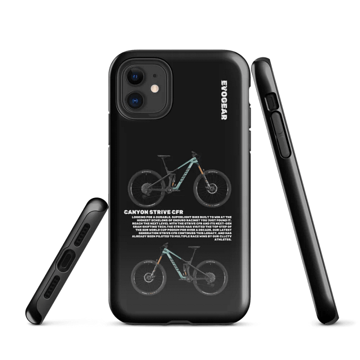 Black Strive CFR iPhone Case product image (1)