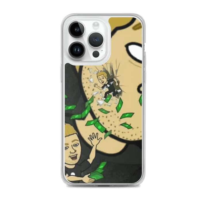 SavageOnDemand Print #16 (Money Breakthrough iPhone® Clear Case) product image (2)