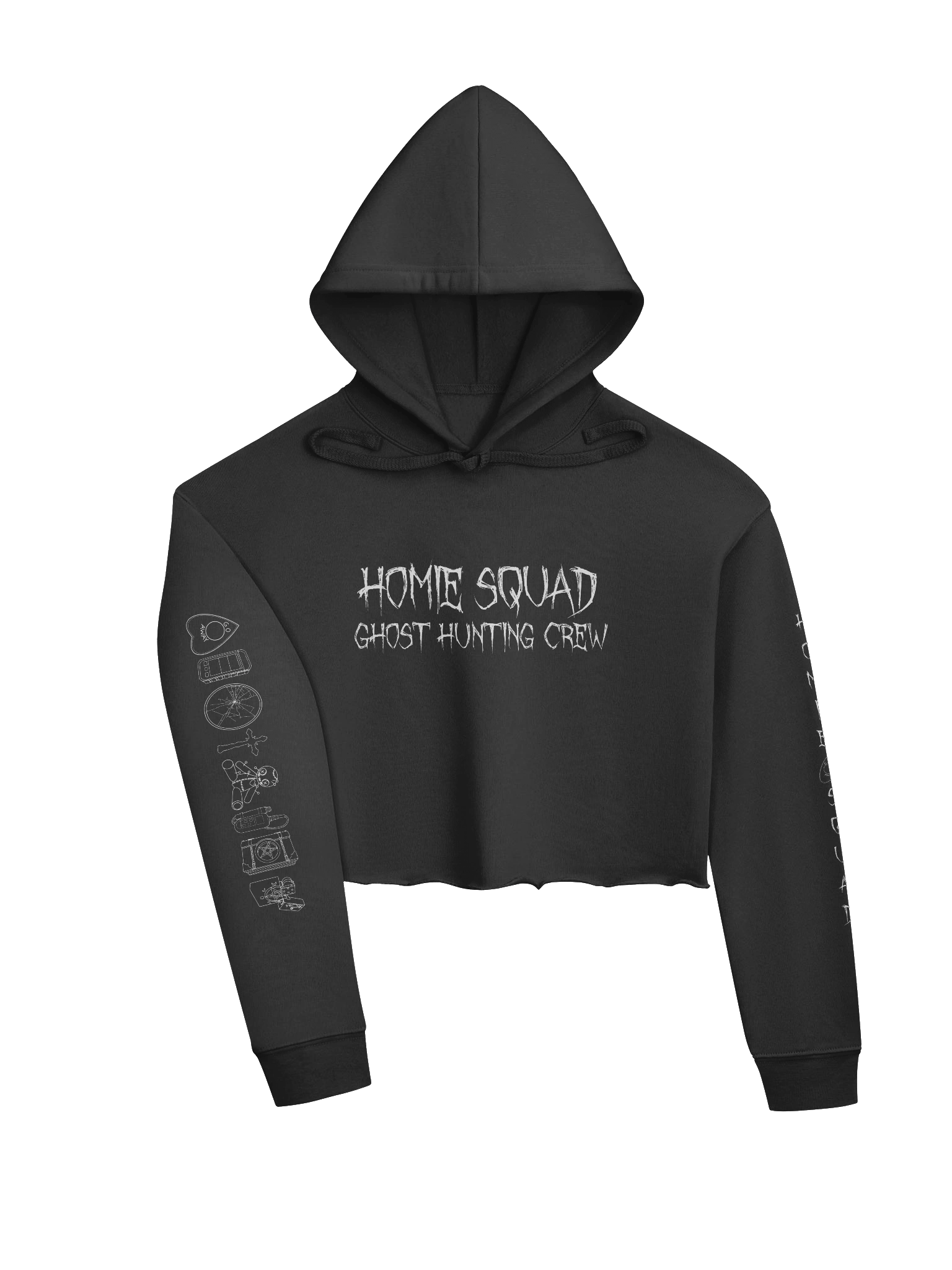 Ghost Hunting Squad Cropped-Hoodie product image (3)