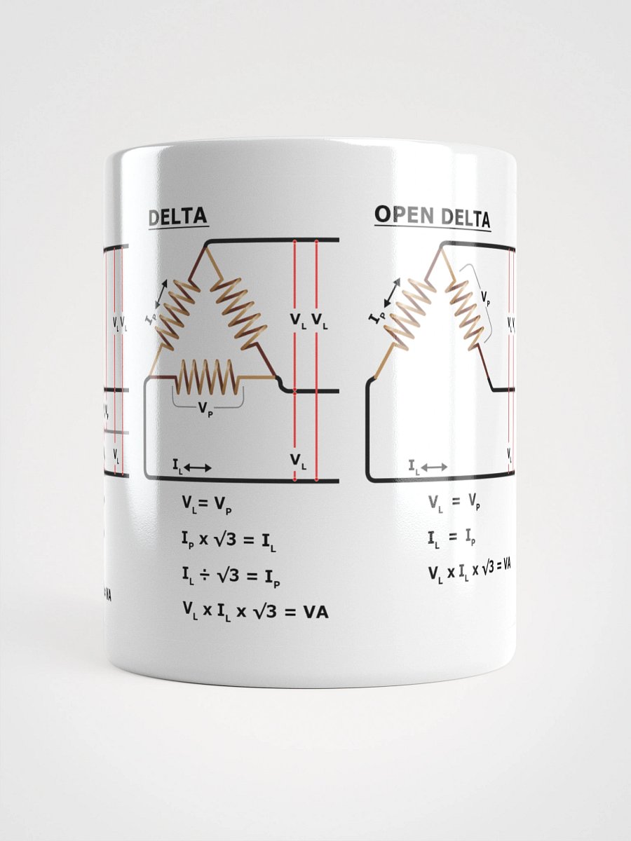 3 Phase Transformer Mug - White product image (14)