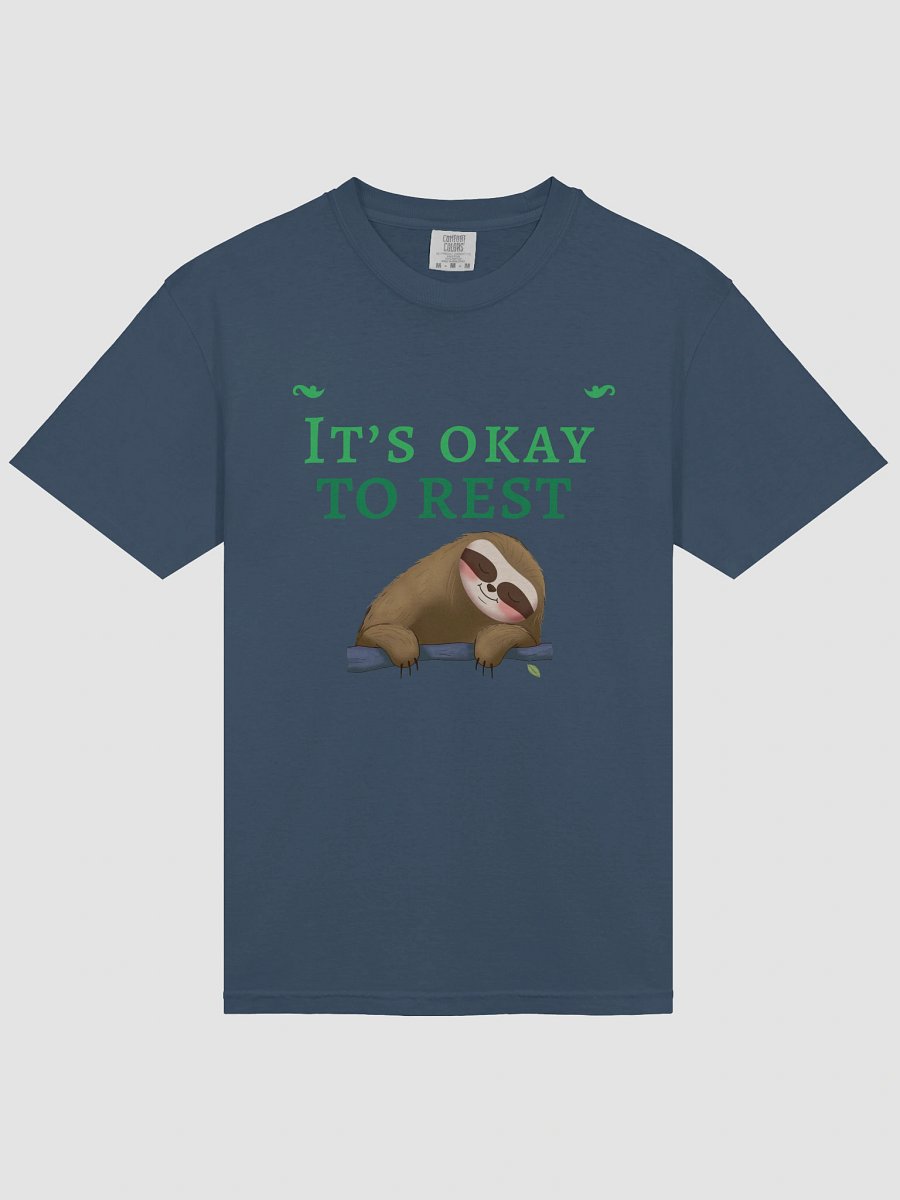 Restful Sloth Comfort T-Shirt product image (21)
