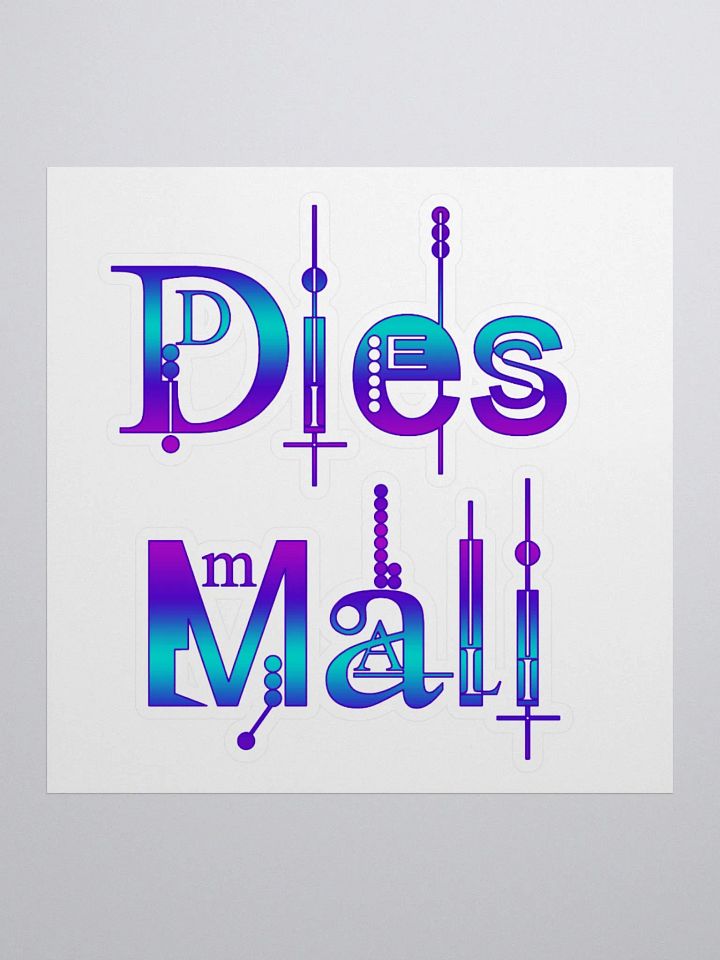 Dies Mali Kiss-Cut Sticker product image (1)
